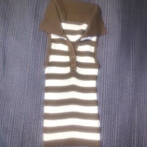 tank top with collar